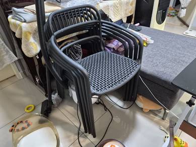 Chairs x5 pieces with Handle