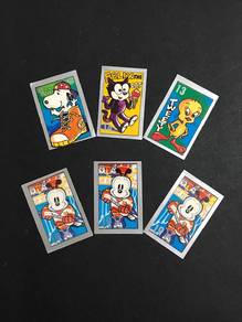 Collectible Cartoon Stickers X 5