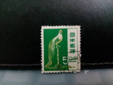 1951 Japan Stamp, Cock, Bird