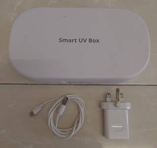 Used Smart UV Box steriliser with USB-C cable&plug