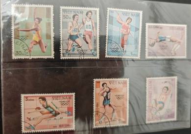 Vietnam Stamps Summer Olympics memorabilia