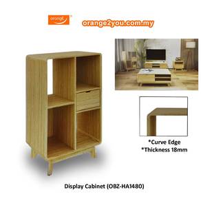 Side TV Cabinet with Drawer, Display Cabinet, Rak