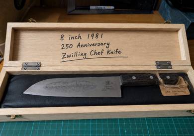 Zwilling Anniversary 250 Year Knife