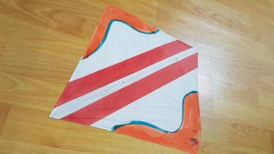 Kites - orange/Red- hand made