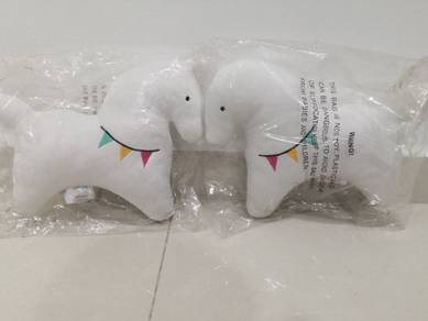 Astro Mali white horse soft toy/horse plushie