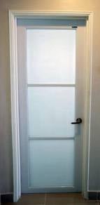 Pintu Pejabat - Aluminium dan Kaca