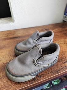 Kids Vans Slip-On Shoes Grey