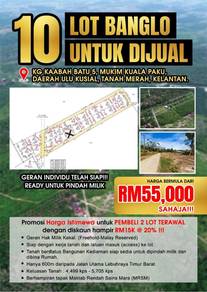 Residential Land in Tanah Merah, KTN