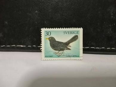 1970 Sweden Stamp Bird