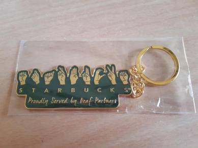 Starbucks Malaysia Signing Store Penang Keychain