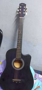 Guitar acoustic Dark Purple