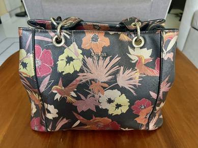 Guess Floral Bag with FREE Rizalman Handbag