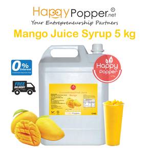 Sirap Concentrated Fruit Juice Syrup Mango 5kg