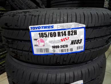 185/60/14 Toyo Nano Energy 3 Tyre 2026 Tayar