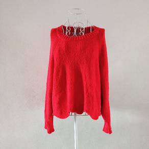 Zara Cropped Red Knitwear