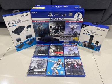 PS4 Slim 1TB Mega Bundle – Excellent Condition
