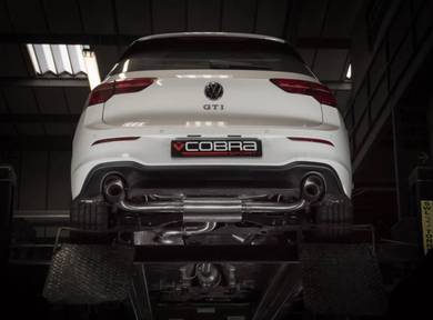 VW MK8 performance COBRA exhaust UK
