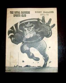 The Royal Bangkok Sports Club Rugby Mag 1971-72