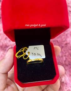 cincin emas 375