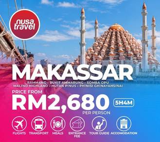 5H4M MAKASSAR INDONESIA With FLIGHT 