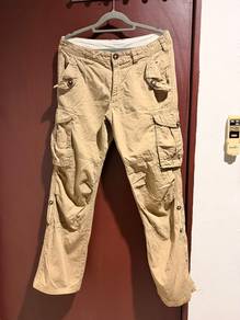 seluar cargo khaki
