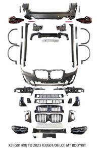 BMW G01 X3 convert Facelift Msport Bodykit