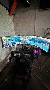 Racing simulator moza full set(pc not included)