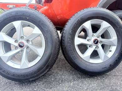 rim size 17 standard isuzu dmax 