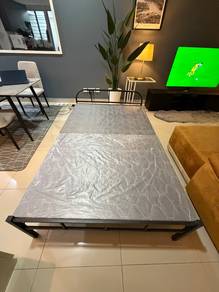 Fordable Steel Bed Frame - no installation