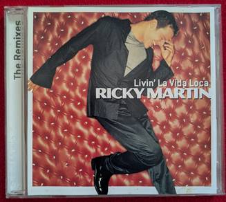 Ricky Martin LIVIN' LA VIDA LOCA CD Single