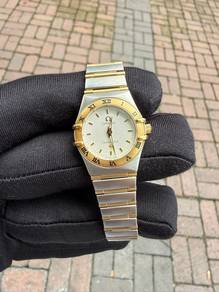 Omega Constellation 22.5mm Half Gold