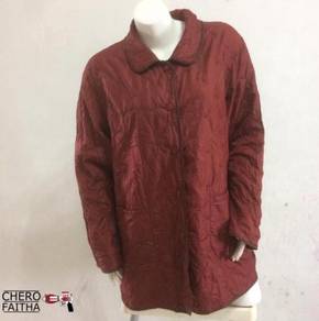 CRFT1299 delice polyester reversible long Jacket w