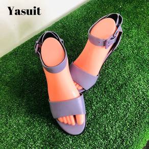 Yasuit High Heel Kasut Tumit Tinggi Faux Leather