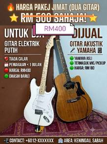 guitar elec&acou yamaha