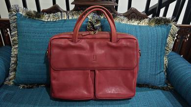 Unused Jafferjees Genuine Leather Laptop Briefcase