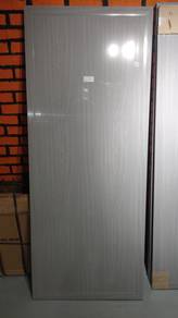 PVC Toilet Door (Pintu Tandas) Grey Wood