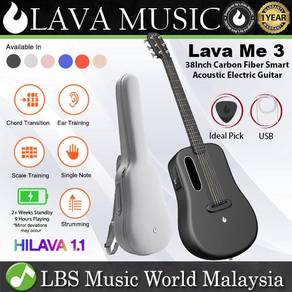 Lava Me 3 38" Carbon Fiber Acoustic Elc Guitar