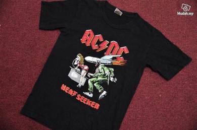 Vtg Acdc 1988 tour SIZE m reproduction authentic