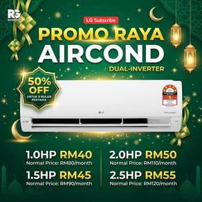 Aircond LG Dual Inverter (SENAIJHR)