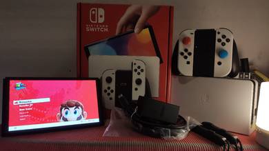 Nintendo Switch OLED Full Set utk dilepaskan! 