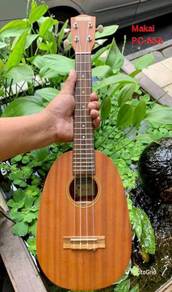 Makai Mahogany Pineapple Concert Ukulele PC-55A