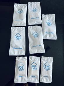 travel soap and shower cap