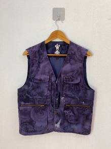 Toraichi Dragon All Over Print Utility Vest Y2K