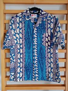 Hawaiian shirt kain nenas vintage selvedge levis M