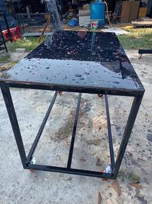 Meja 2x4 beroda 