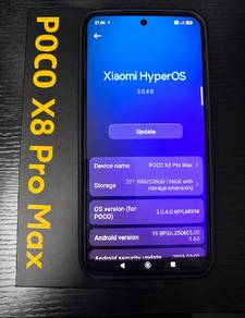 poco x8 pro max 12+512