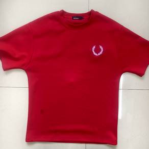 *Space Cotton Material - Red Colour*