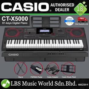 CASIO CT-X5000 61 Key Portable Keyboard