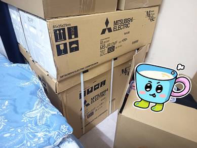 Aircond Mitsubishi 1.5hp non-inverter 