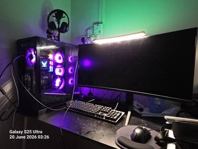 Ryzen 7 7800X3D x MSI MAG 34" INCH UWQHD MONITOR